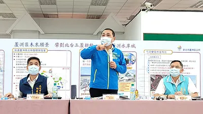 新北市長侯友宜強調,自己跟朱主席有長年的友誼,請外界不需要多做文章。(圖/新北市民政局提供)