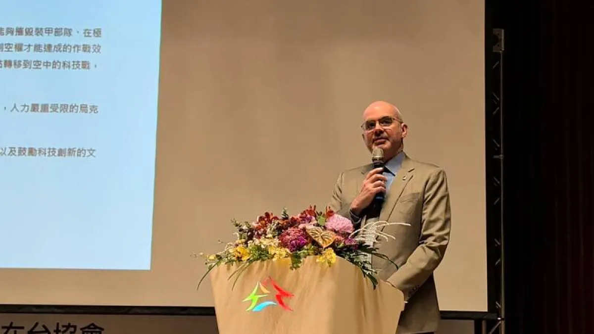 美國在台協會(AIT)處長谷立言(圖)(中央社)
