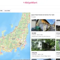 空き家と買い手をマッチングさせるウェブサイト「Akiyamart」。(公式サイトのスクリーンショット) 空き家と買い手をマッチングさせるウェブサイト「Akiyamart」。(公式サイトのスクリーンショット)