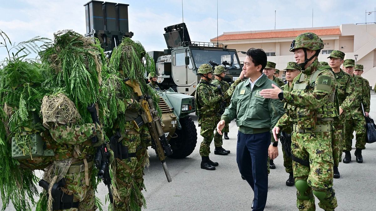 陸文浩觀點:日防衛大臣巡西南諸島戰備,共機突襲?