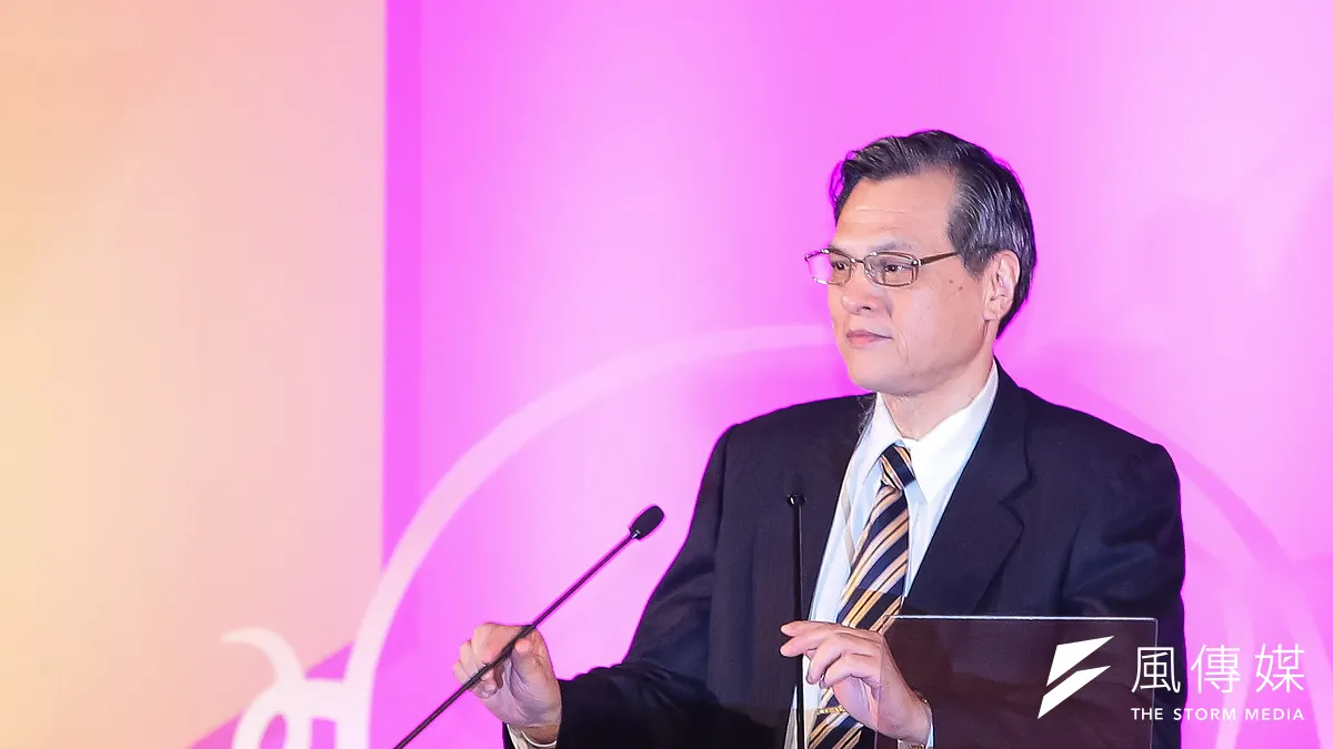 20190211-陸委會主委陳明通11日出席「2019大陸台商春節聯誼活動」。(顏麟宇攝)