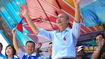 高雄市長韓國瑜選總統危機四伏。(顏麟宇攝)