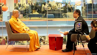 印順大和尚表示,任何一個宗教的發展都要回應對社會的關切,即使不能引領時代,也要適應時代,否則就會被時代淘汰。(BBC中文網)