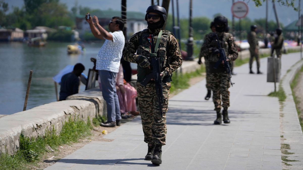 印度與巴基斯坦邊境情勢緊張。(資料照,美聯社) 印度與巴基斯坦邊境情勢緊張。(資料照,美聯社)