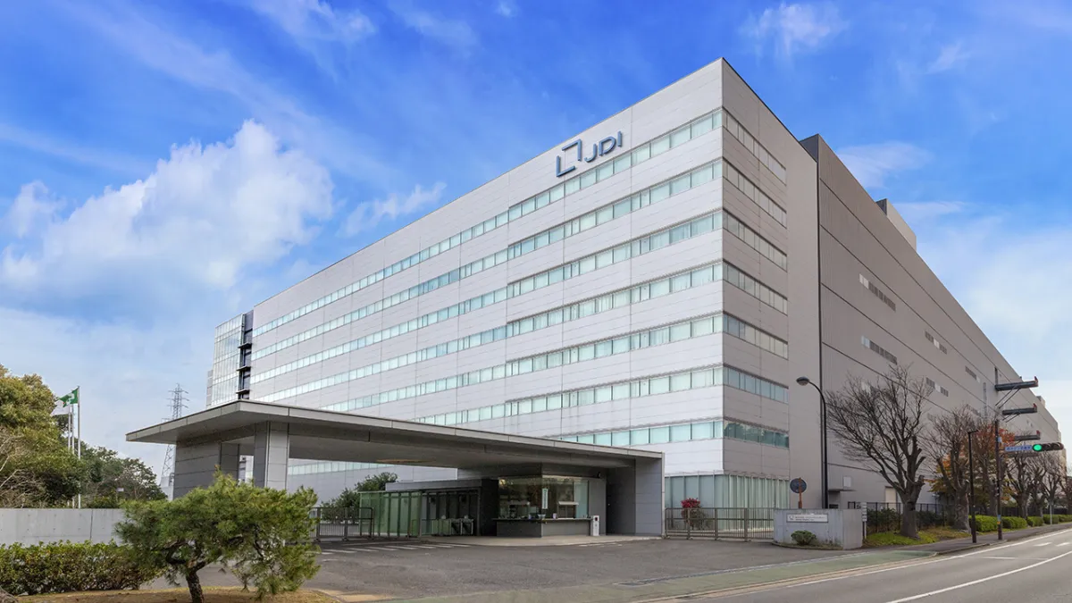 液晶面板大廠「日本顯示器」(Japan Display Inc.)的廠房。(翻攝自JDI官網)