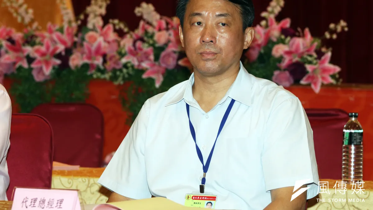 北農公司遲交市議員索取資料,被北市府開罰115萬元,北農認為開罰於法無據。圖為北農主秘路全利。(資料照,蘇仲泓攝)