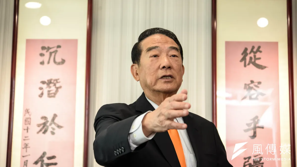 親民黨主席宋楚瑜曾於美國加州大學柏克萊分校就讀,獲東亞區傑出校友殊榮。(資料照,甘岱民攝)