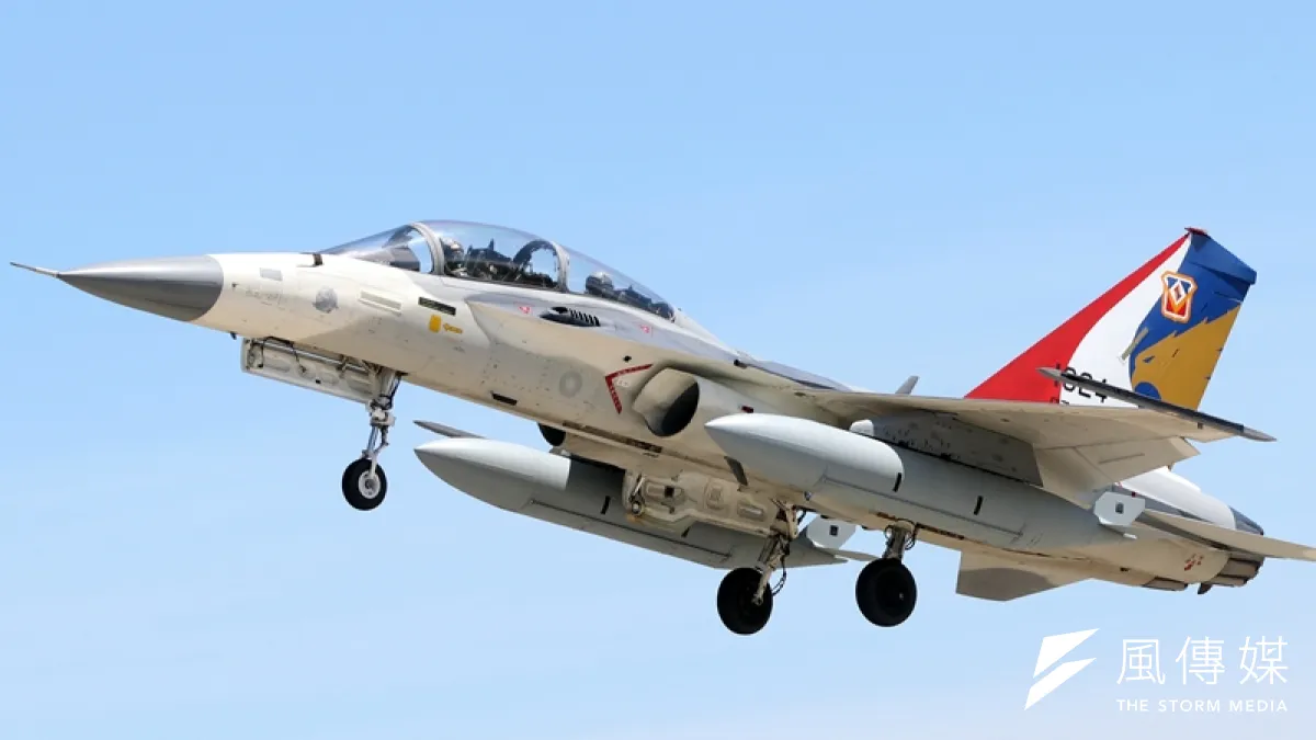 空軍三型主力戰機之一的IDF經國號,近年在「翔展案」等構改案後已全數完成提升,IDF也是目前唯一完成性能升級的三型戰機之一。(蘇仲泓攝)