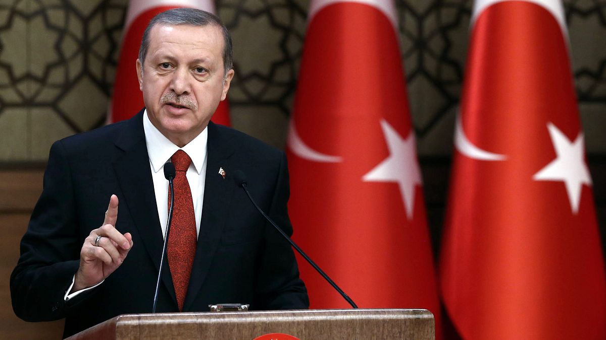 土國總統艾爾多安。(美聯社) 土國總統艾爾多安。(美聯社)