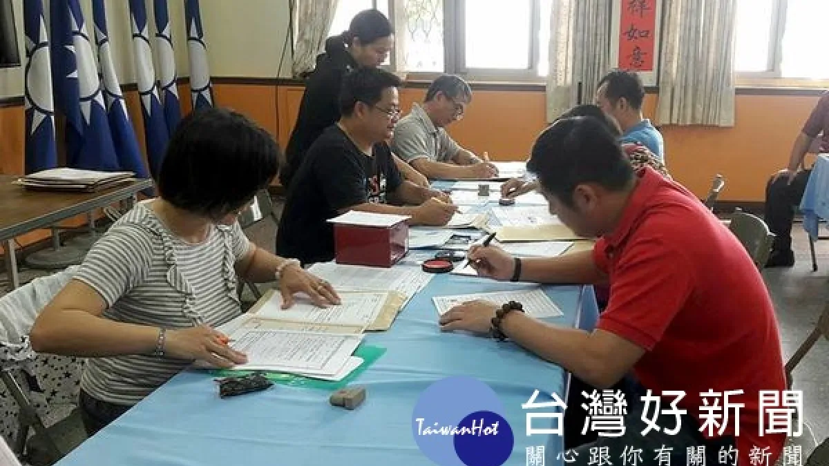 國民黨20全黨代表參選登記 雲縣60人報名