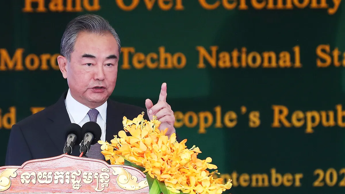 中國外交部長王毅。(美聯社) 中國外交部長王毅。(美聯社)