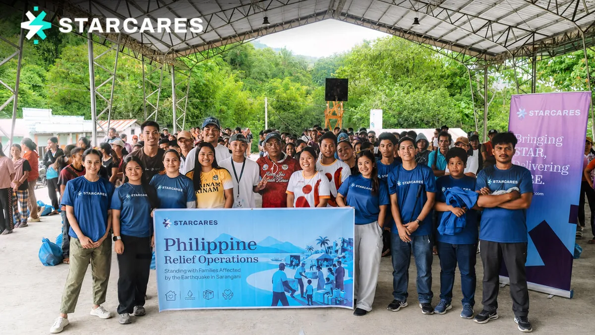 STARTRADER Delivers Emergency Relief to 300 Earthquake-Affected Families in the Philippines
