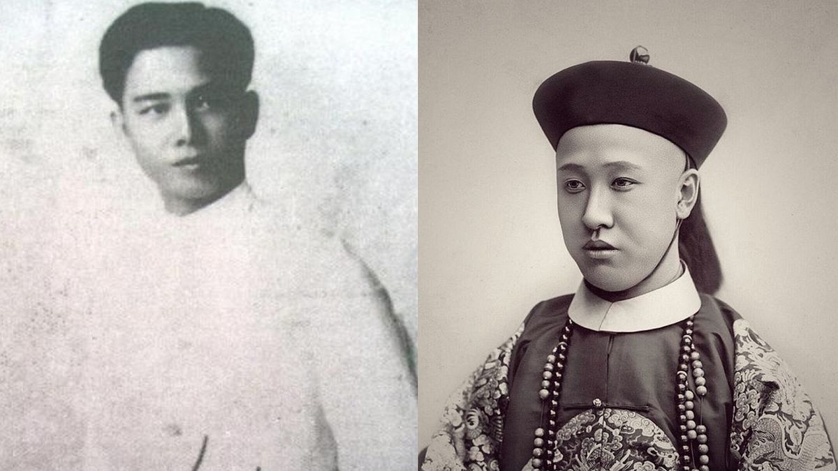 年輕的汪精衛辯才無礙,他靠口才逃過死劫,還說服袁世凱和平轉移政權。(合成圖/取自Wikipedia) 年輕的汪精衛辯才無礙,他靠口才逃過死劫,還說服袁世凱和平轉移政權。(合成圖/取自Wikipedia)