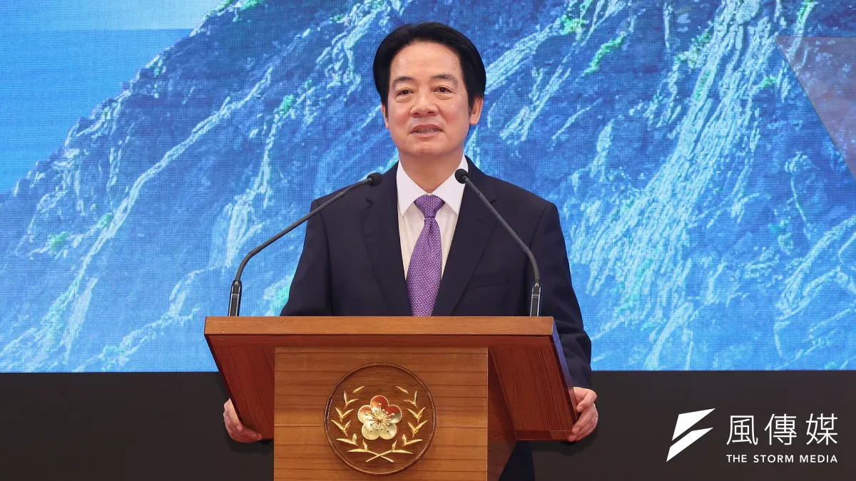 20260520-總統賴清德20日發表就職兩周年談話。(柯承惠攝)