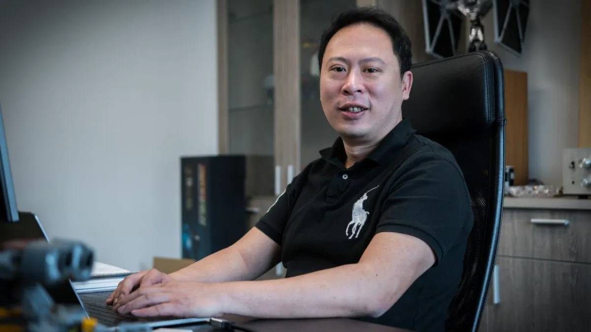 幣託集團共同創辦人暨執行長鄭光泰回想當初規劃 BitoDebt就是要讓投資人安心持有加密資產。(圖/幣託提供)