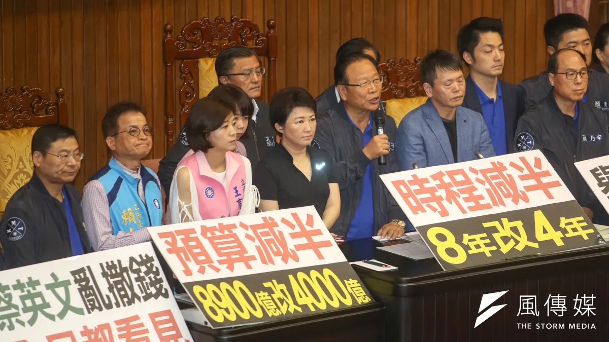 作者認為以國民黨現在的情況,不但無法號召輿論阻擋,甚至連話語權都無法掌握。(資料照,陳明仁攝)