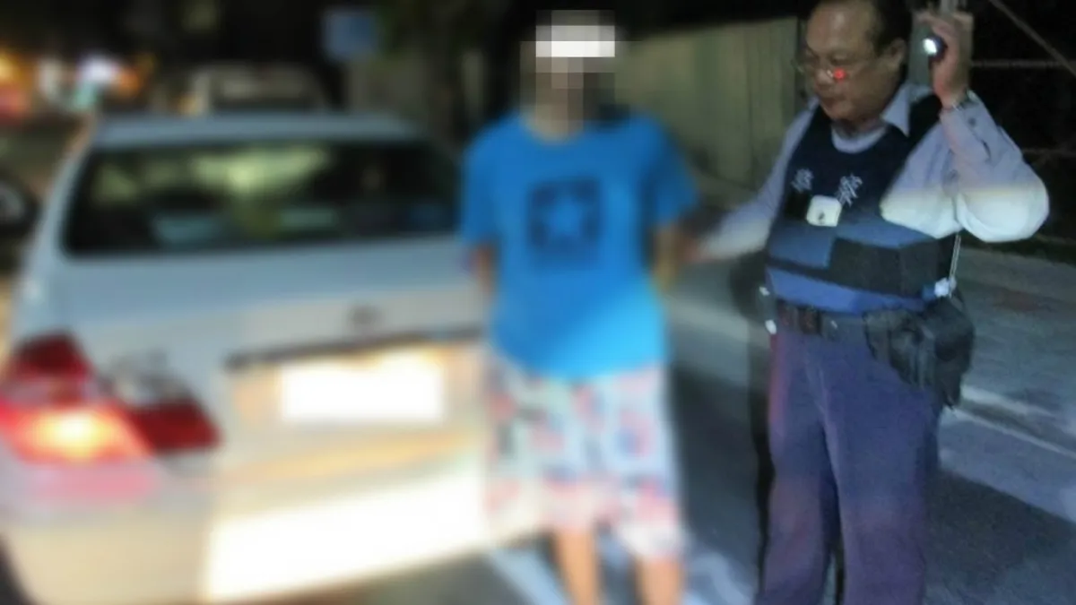 遇攔查刻意眼神閃避 警機靈查獲毒蟲送辦