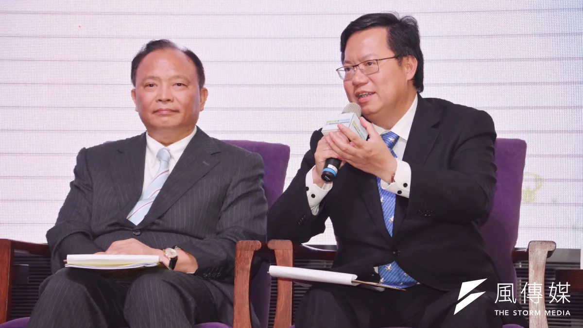 桃園市長鄭文燦表示,桃園農業小而強,未來會持續推動桃園強勁的農業實力,不斷提升農業科技能量。(圖/桃園市政府提供)