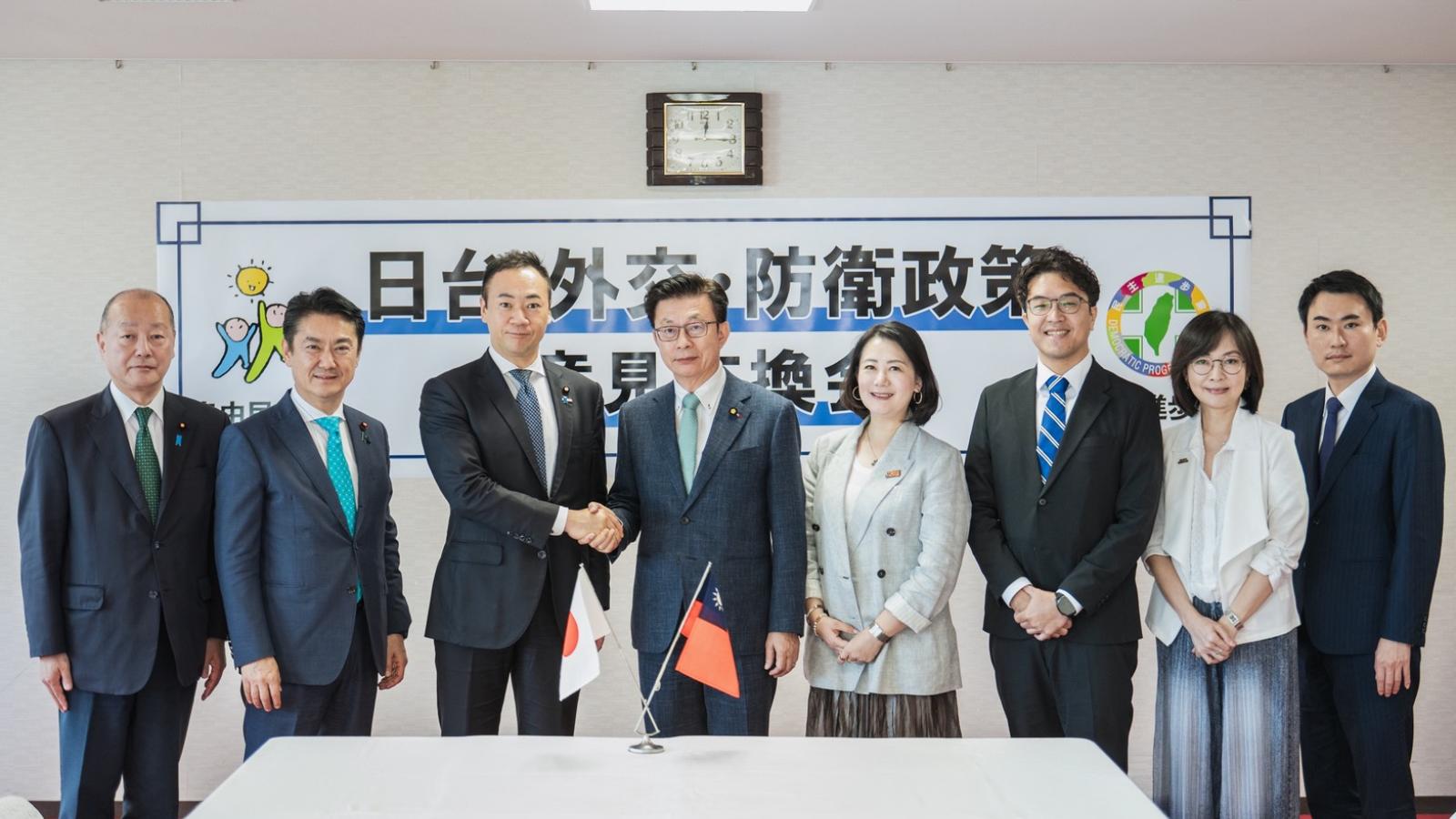 台日執政黨第7回「外交防衛政策對話」 賴清德指派沈伯洋等5綠委出席