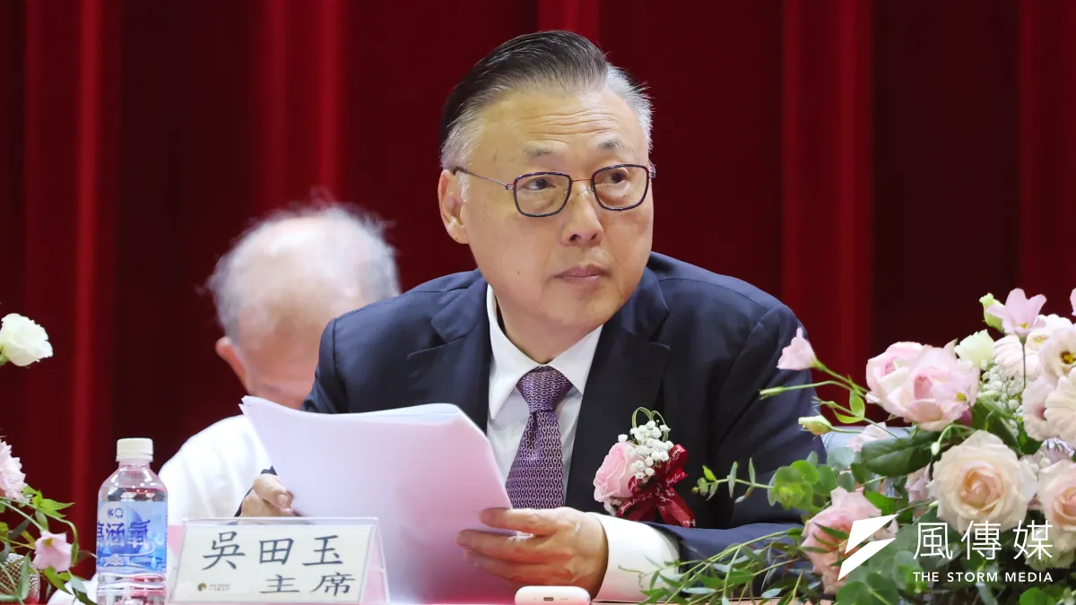 日月光營運長吳田玉24日主持日月光股東會。(顏麟宇攝)
