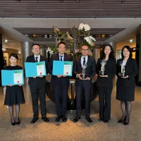 台北晶華勇奪2026「亞洲企業社會責任獎」三項大獎。(圖/台北晶華) 台北晶華勇奪2026「亞洲企業社會責任獎」三項大獎。(圖/台北晶華)
