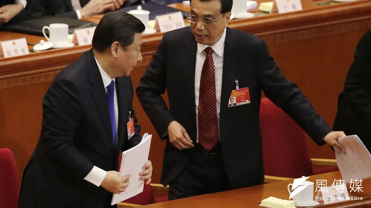 中國國家主席習近平(左)與國務院總理李克強(美聯社)