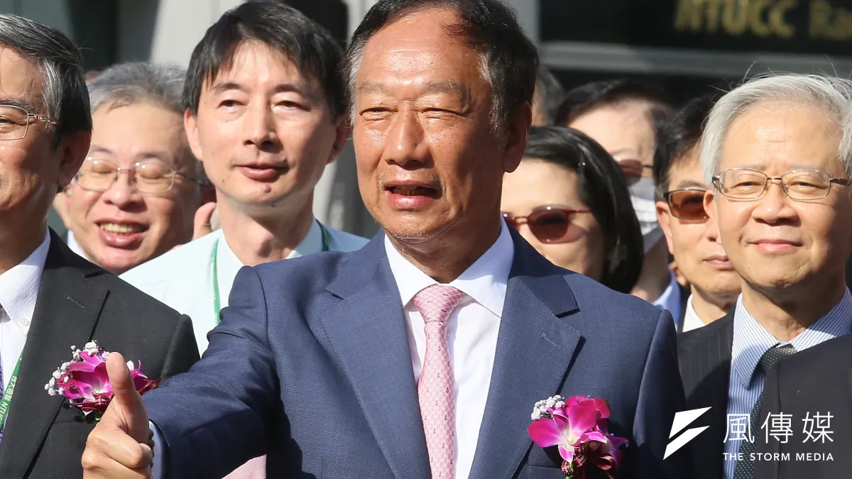 永齡基金會創辦人郭台銘這次丟出回國民黨參選的提議,反應卻不如預期。(資料照片。柯承惠攝)