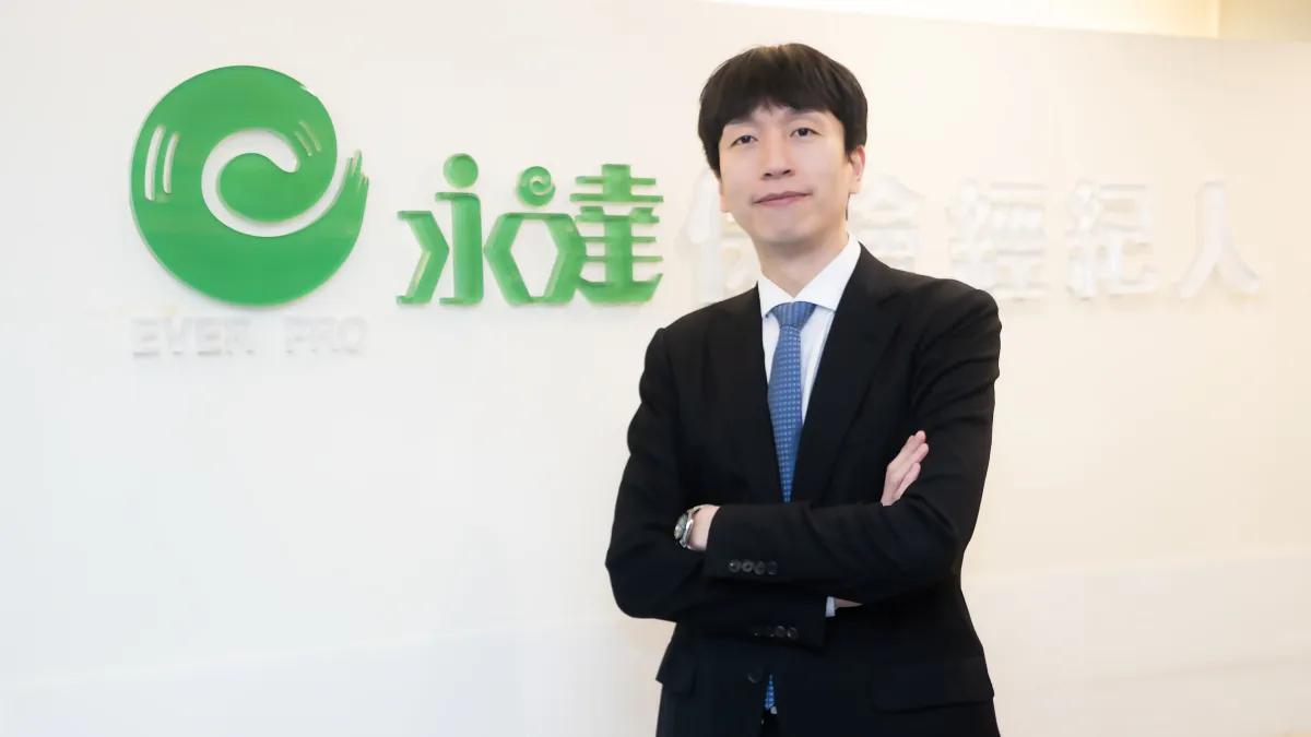 永達保險經紀人公司總經理特助吳柏瑨。(永達保經提供)