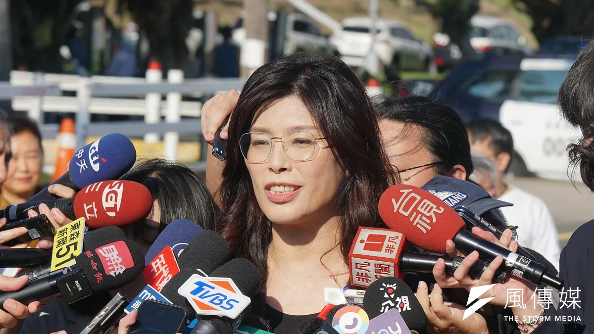 國民黨主席鄭麗文8日出席1950年代白色恐怖秋祭慰靈大會。(資料照,蔡親傑攝)