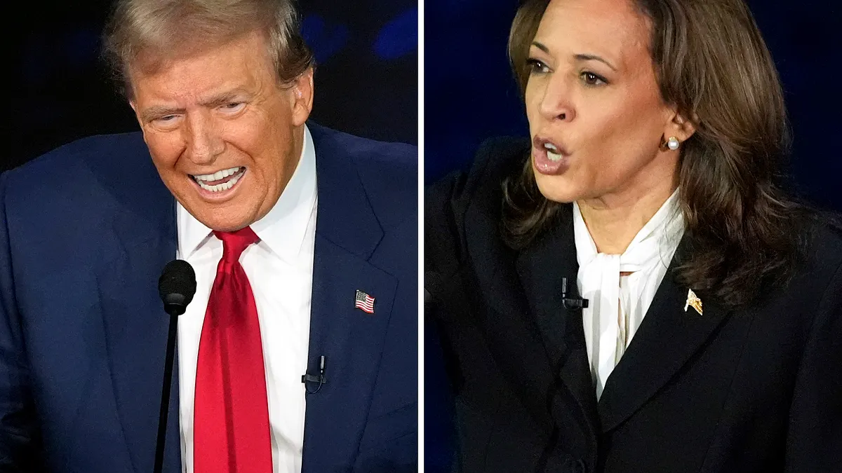 2024年美國總統大選11月登場,民主黨候選人賀錦麗與共和黨候選人川普旗鼓相當,是本世紀兩黨候選人支持率最接近的一次。(美聯社)