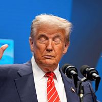 アメリカ大統領トランプ氏。(AP通信) アメリカ大統領トランプ氏。(AP通信)