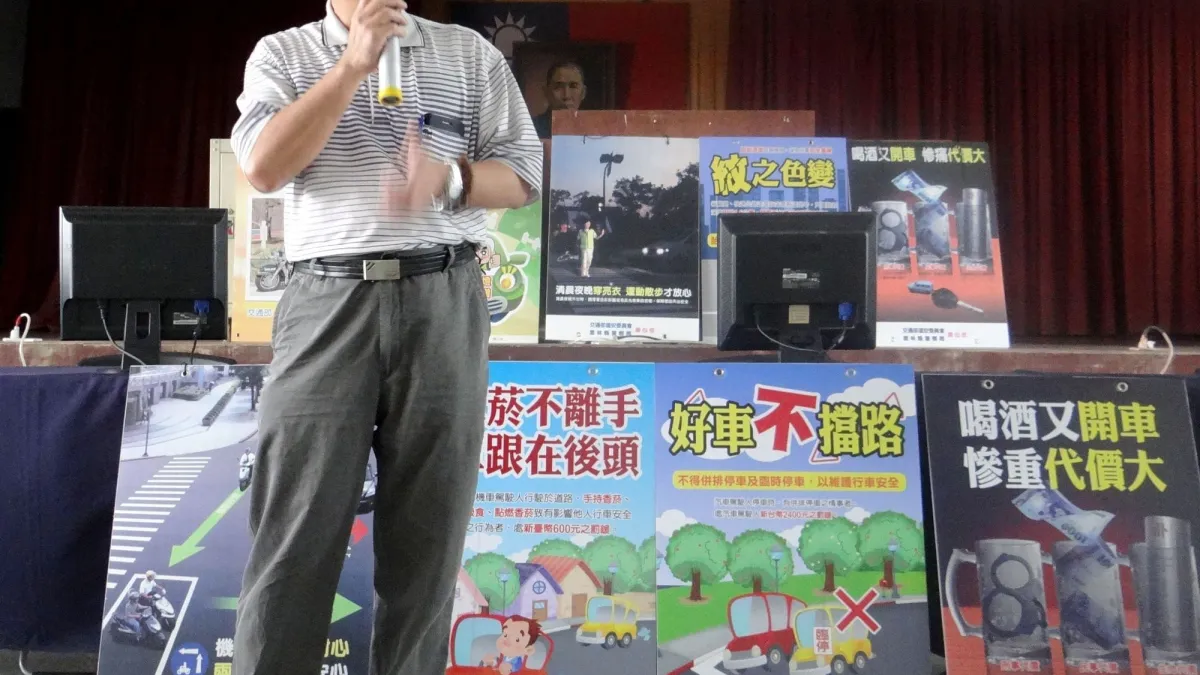 紫錐花反毒扎根校園 北港高中參訪警局