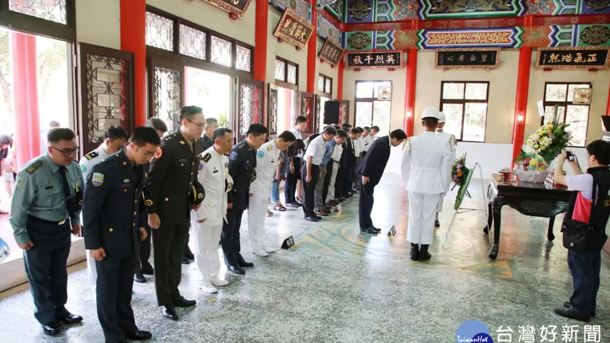 基市秋祭國殤大典 感謝烈士付出為社稷