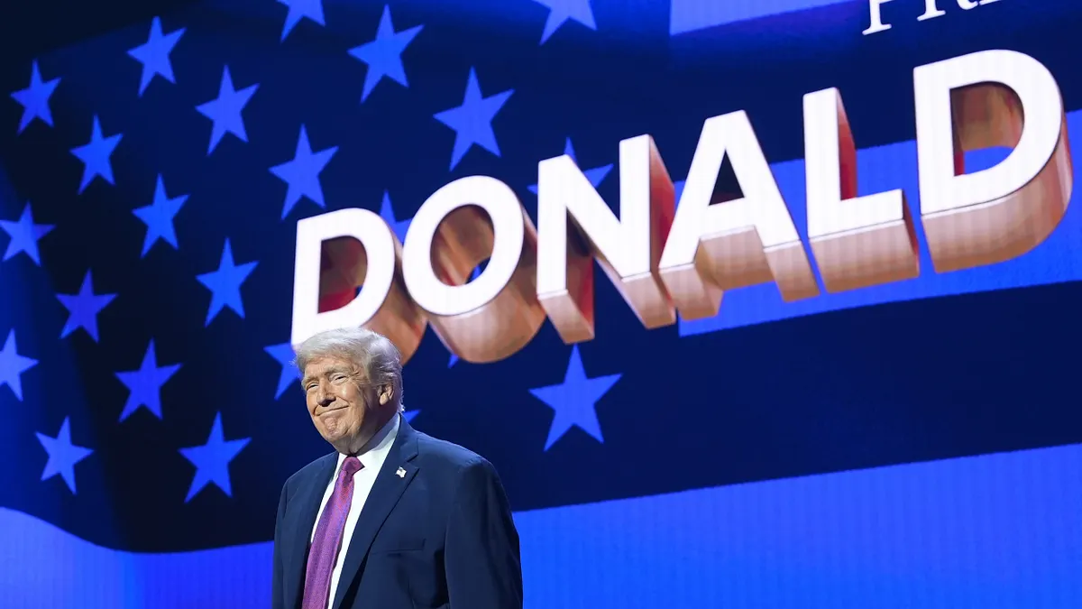 美國總統川普。(美聯社)