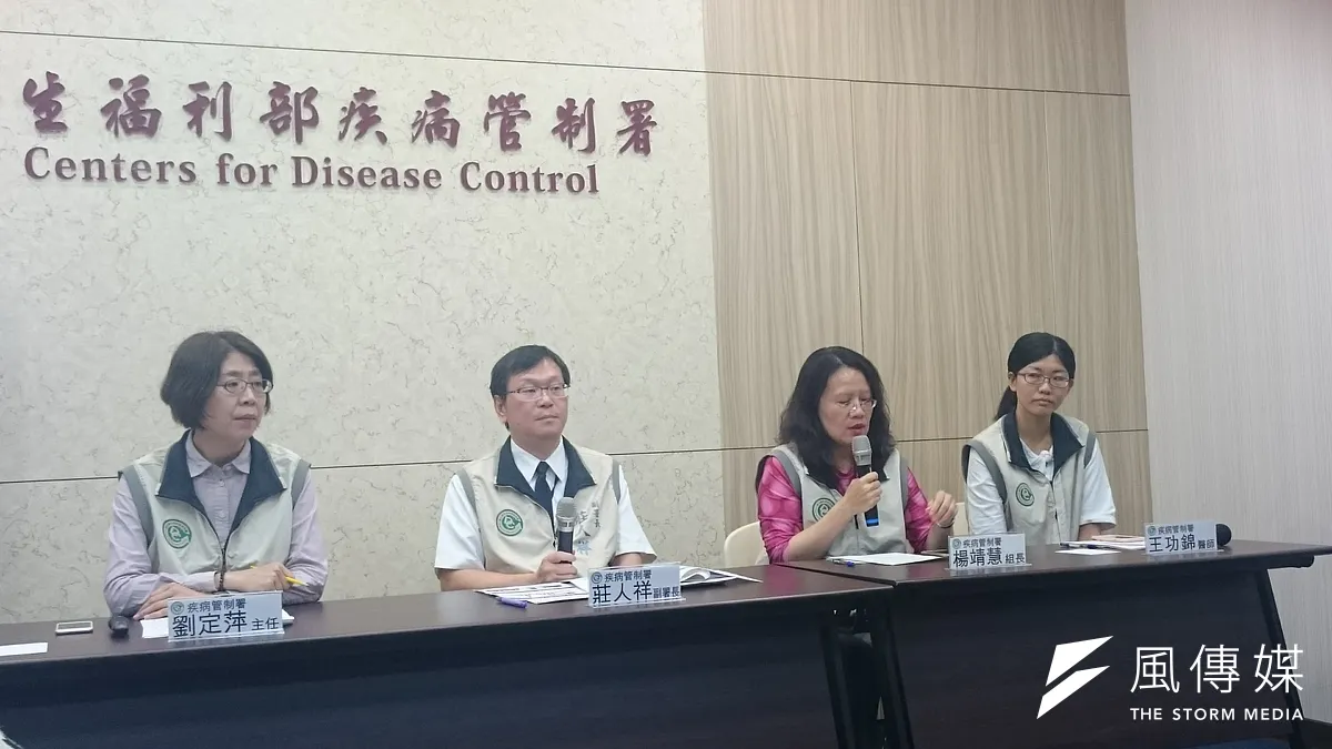 疾管署昨(14)日公布今年首例本土傷寒與百日咳病例。(資料照,黃天如攝)