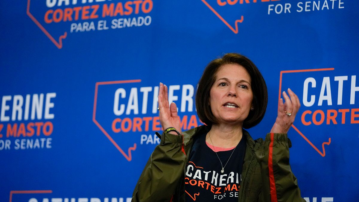 美國內華達州聯邦參議員馬斯托(Catherine Cortez Masto)(AP) 美國內華達州聯邦參議員馬斯托(Catherine Cortez Masto)(AP)