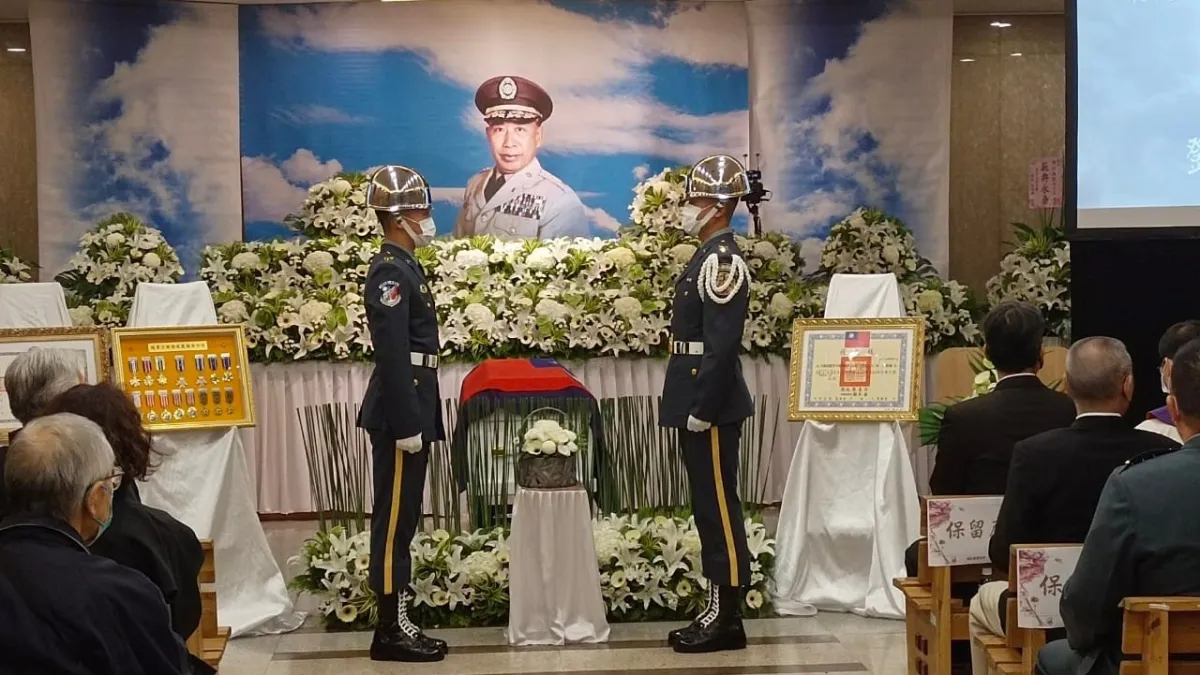 鄧咸歡將軍去世,代表台灣又失去了一個大時代的見證人。(何思齊提供)