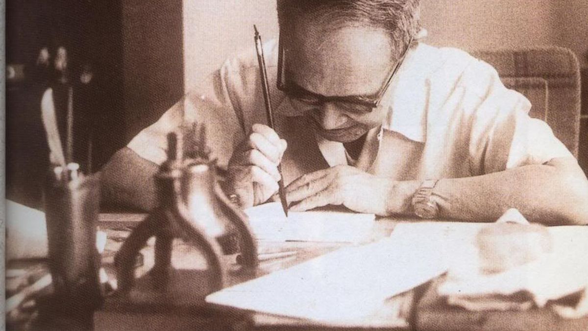 一代大學者錢鍾書(取自網路) 一代大學者錢鍾書(取自網路)