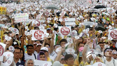 台灣的民主制度正在每天「慢性殺人」而人們卻不自知。(資料照,郭晉瑋攝)