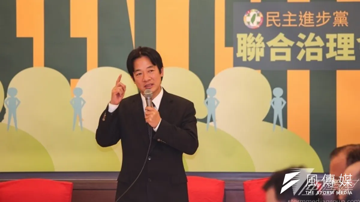 「我對大家的那些政見都很擔心。」賴清德上月20日於民進黨縣市首長聯合會議上如此說道,因為「現在中央財政情況嚴重惡化,沒有錢了,地方政府跟中央根本要不到錢」。(林韶安攝)