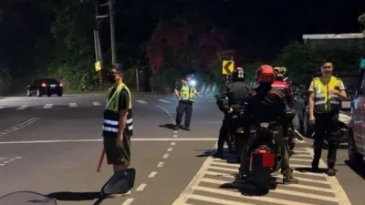 臺北市環保局聯合警察局,加強取締高噪音車輛。(圖/臺北市政府環保局提供)