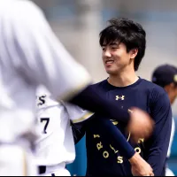 オリックスの台湾出身右腕、陳睦衡投手は5回を1安打無失点に抑え、今季2勝目。支配下登録後は2試合連続で勝利投手となった。(写真/丁勤紜撮影) オリックスの台湾出身右腕、陳睦衡投手は5回を1安打無失点に抑え、今季2勝目。支配下登録後は2試合連続で勝利投手となった。(写真/丁勤紜撮影)