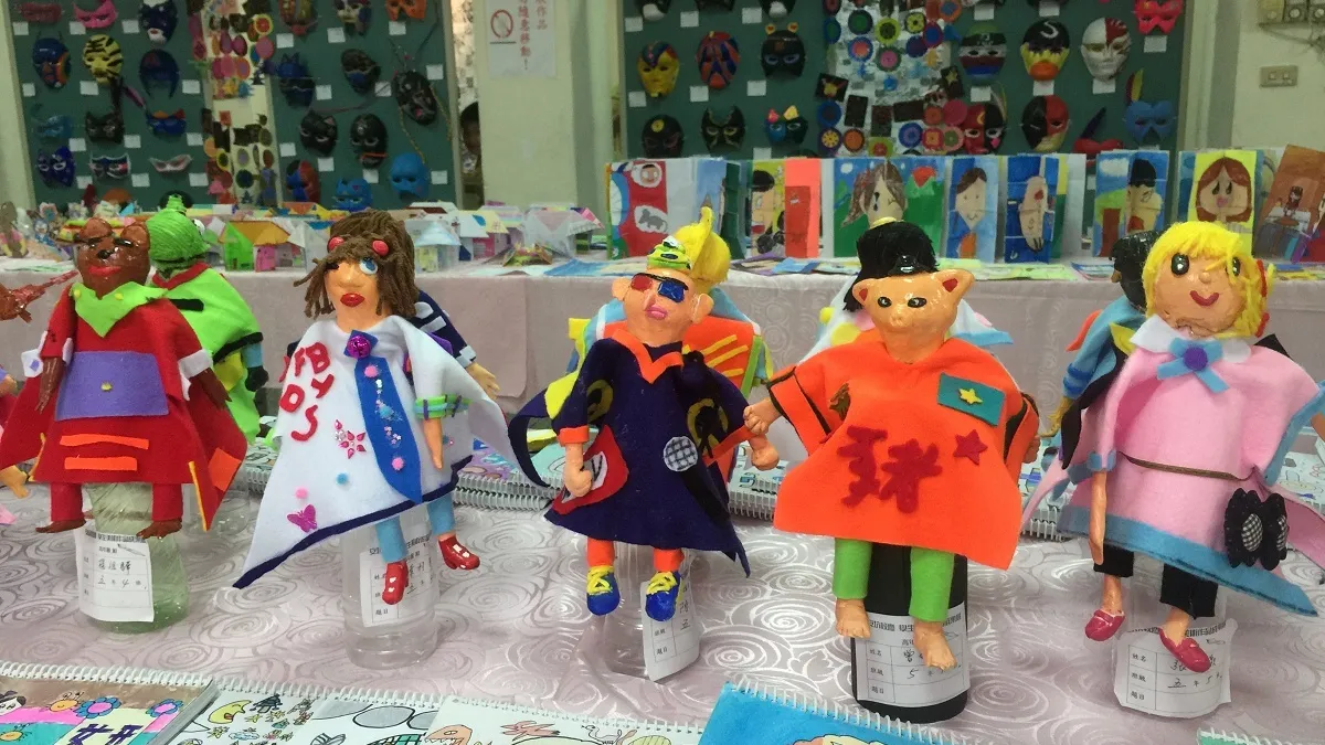 安坑國小舉辦校慶美展 作品豐富可愛令人驚艷