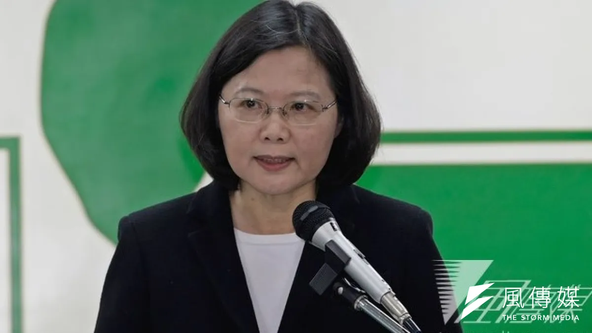 民進黨地方黨務系統傳出消息,蔡英文將在過年期間宣布參選黨主席,與蘇貞昌對決。(吳逸驊攝)