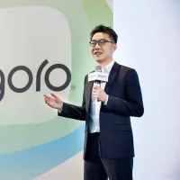 Gogoro執行長姜家煒在Gogoro媒體春酒中表示,「2025年是Gogoro聚焦與重整的關鍵一年。」(Gogoro提供) Gogoro執行長姜家煒在Gogoro媒體春酒中表示,「2025年是Gogoro聚焦與重整的關鍵一年。」(Gogoro提供)