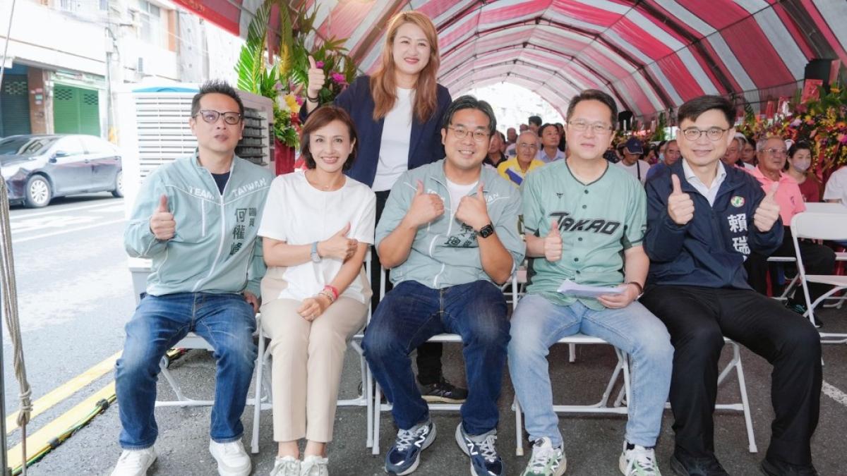 瞄準大岡山關鍵第三席!蔡秉璁服務處成立喊話拚議會過半、守護高雄