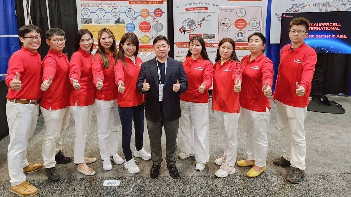 超基因生技 (RMT-Supercell) 首次參加AABB年會,推廣臍帶血幹細胞領域的貢獻及展望。(圖/超基因生技提供) 超基因生技 (RMT-Supercell) 首次參加AABB年會,推廣臍帶血幹細胞領域的貢獻及展望。(圖/超基因生技提供)