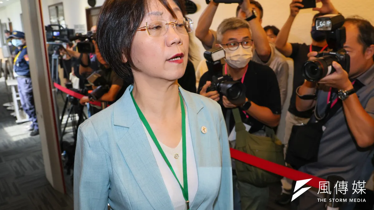 作者認為,同樣是為了保台,不同於綠營採取的「抗中」,藍營採取「友中」方式。圖為國民黨立委翁曉玲。(資料照,顏麟宇攝)