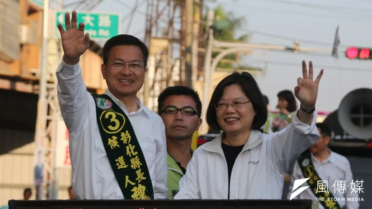 魏明谷一開始的選戰打得極為鬆散,但蔡英文頻繁南下助選,地方勢力也賣面子站出來力挺,終於讓魏明谷贏得選戰。(資料照片,余志偉攝)