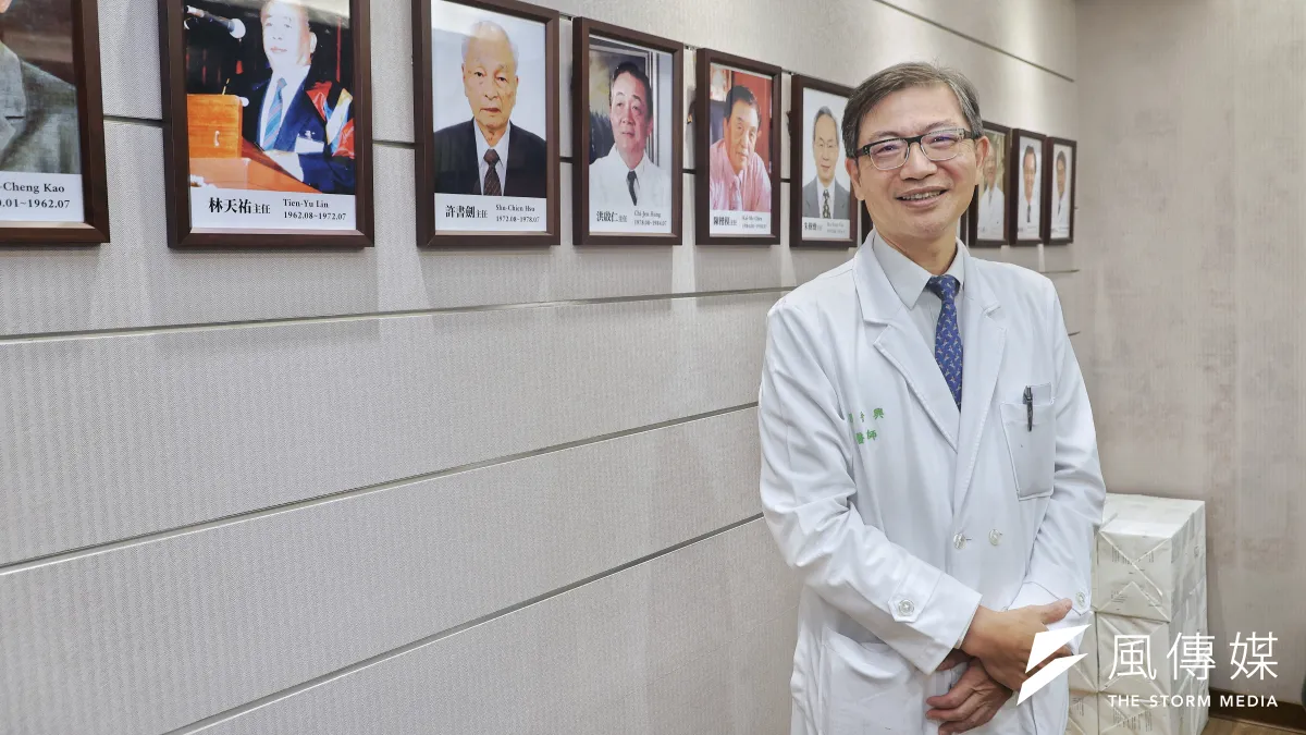 台大癌醫中心副院長兼台大外科部主任陳晉興表示,AI永遠沒辦法取代那5%最頂尖的醫師。(柯承惠攝)